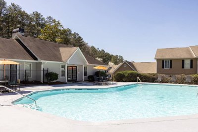 exterior view at City Park Apartments located in Atlanta, GA