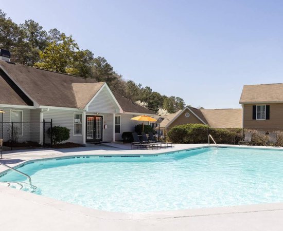 exterior view at City Park Apartments located in Atlanta, GA