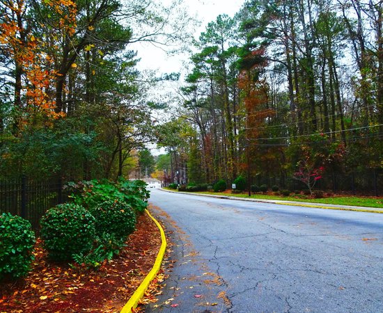 exterior view at City Park Apartments located in Atlanta, GA